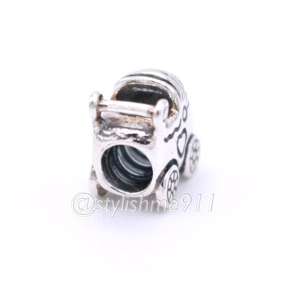 Authentic PANDORA Baby Carriage Charm - Picture 8 of 11